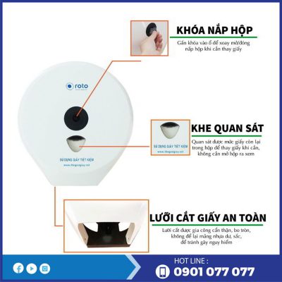 Ưu điểm hộp đựng gvs cuộn lớn rt3203A-thegioigiayvn.com