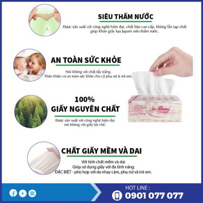 Ưu điểm của khăn giấy lau tay An Khang 24-2-thegioigiayvn.com