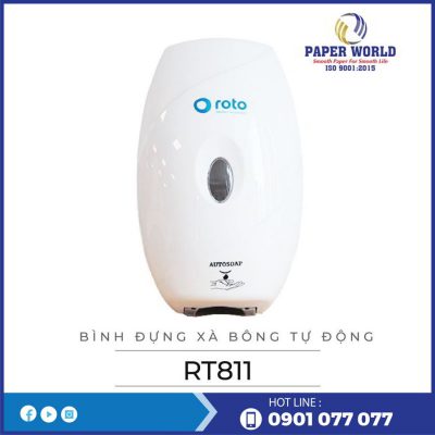 Cung cấp bình đựng xà bông tự động rt811-thegioigiayvn.com