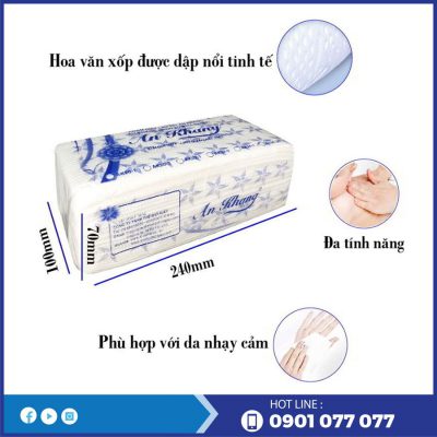 Đặc điểm của khăn giấy lau tay An Khang 24-1-thegioigiayvn.com