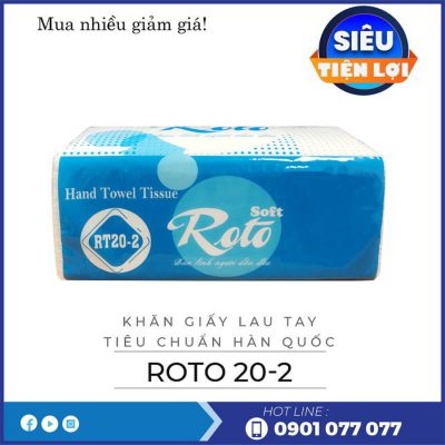 Cung cấp khăn giấy lau tay rt20-2
