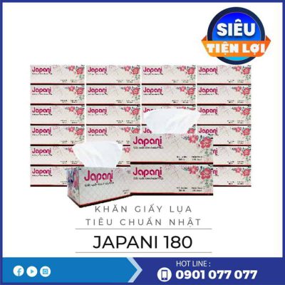 Cung cấp khăn giấy lụa hộp tiêu chuẩn nhật jps180-thegioigiayvn.com