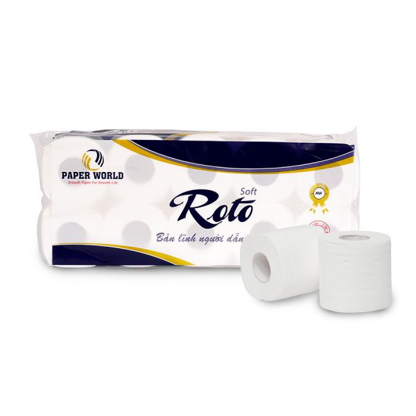 Giấy vệ sinh cuộn nhỏ Roto Soft10