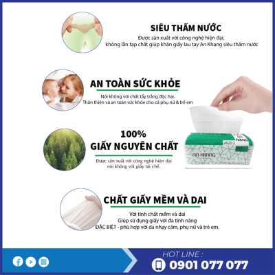 Lợi ích khi sử dụng khăn giấy lau tay ak20-2-thegioigiayvn.com