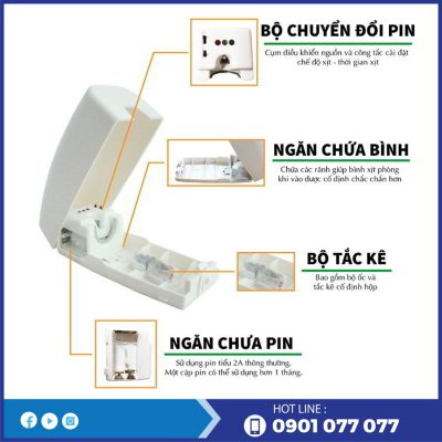 Ưu điểm máy xịt phọng tự động rt815-thegioigiayvn.com