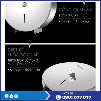 Đặc điểm hộp đựng gvs cuộn lớn rt5822I-thegioigiayvn.com