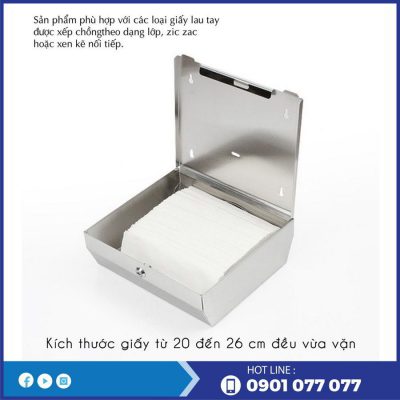 Bên trong hộp đựng giấy lau tay RT1220I-thegioigiayvn.com
