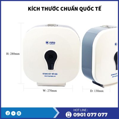 Kích thước hộp đựng gvs cuộn lớn RT1300-thegioigiayvn.com
