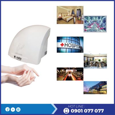 Ưu điểm của mấy sấy tay roto2000-thegioigiayvn.com