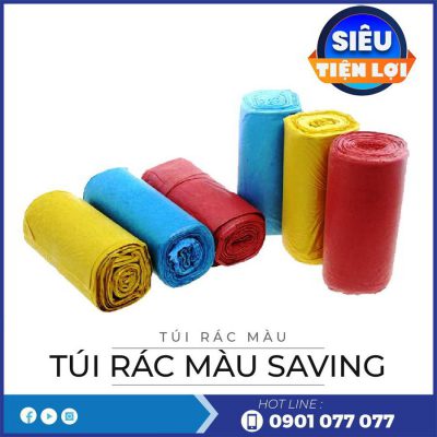 Đon vị cung cấp túi rác màu saving-thegioigiayvn.com