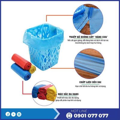 Đặc điểm của túi rác màu saving-thegioigiayvn.com