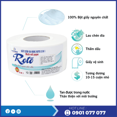 Ưu điểm của giấy cuộn đa năng rt700-thegioigiayvn.com