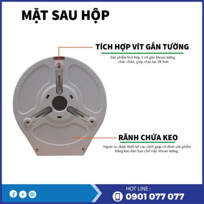 Mặt sau hộp đựng gvs cuộn lớn RT3303-thegioigiayvn.com