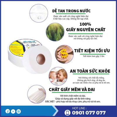 Ưu điểm về gvs cuộn lớn An Khang Max330-thegioigiayvn.com