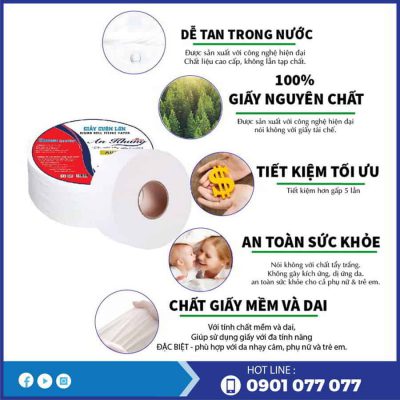 Ưu điểm gvs cuộn lớn AKM210-thegioigiayvn.com