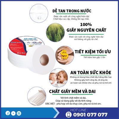 Ưu điểm gvs cuộn lớn AKM210-thegioigiayvn.com