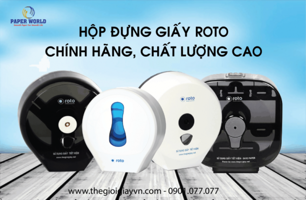 Hộp Đựng Giấy Roto Chính Hãng, Chất Lượng Cao