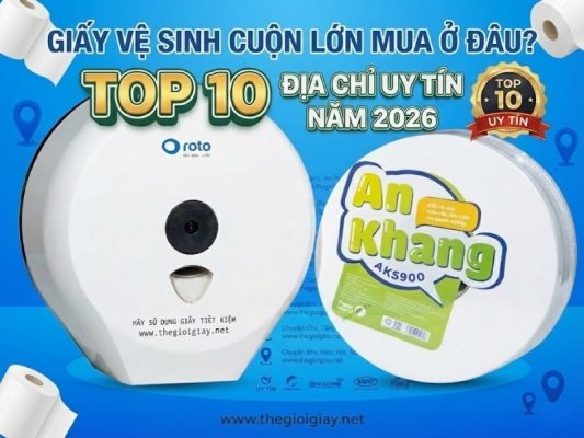 Mua giấy vệ sinh cuộn lớn ở đâu tốt