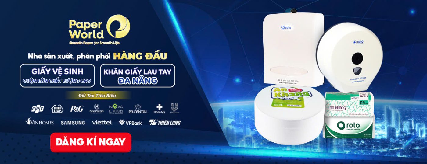 Cung cấp giấy vệ sinh cuộn lớn công nghiệp