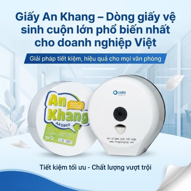 Thương hiệu giấy cuộn lớn và hộp Roto phổ biến tại TPHCM