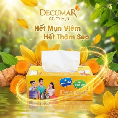 Decumar lựa chọn hộp khăn giấy in logo để làm quà tặng khách hàng