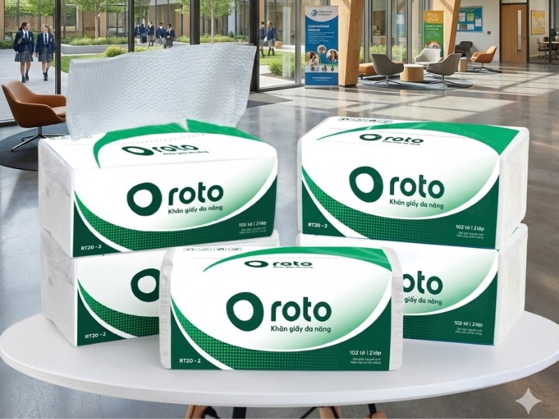 Khăn giấy lau tay cho trường quốc tế đạt tiêu chuẩn vệ sinh