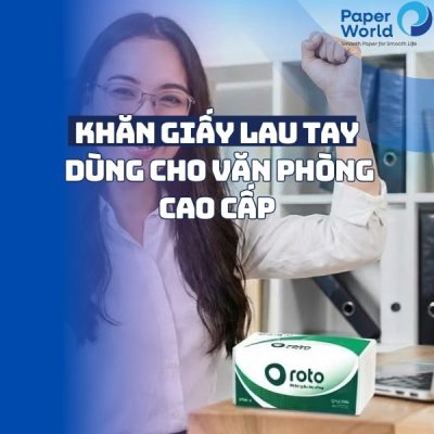 Khăn giấy lau tay dùng cho văn phòng cao cấp