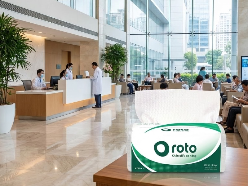 Thế Giới Giấy nhà cung cấp khăn giấy lau tay giá sỉ cho bệnh viện