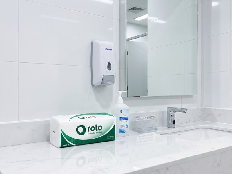 Khăn giấy lau tay hương tự nhiên dùng bệnh viện