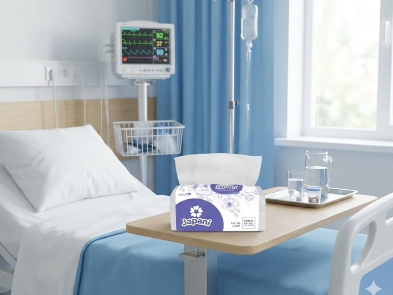 Khăn giấy lau tay thân thiện môi trường cho bệnh viện