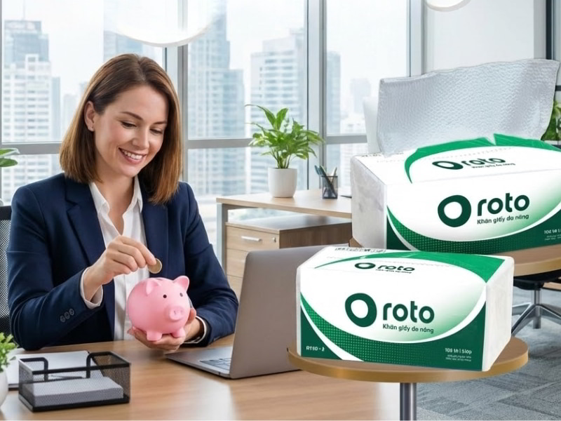 Khăn giấy lau tay tiết kiệm chi phí cho tòa nhà văn phòng chất lượng 2026