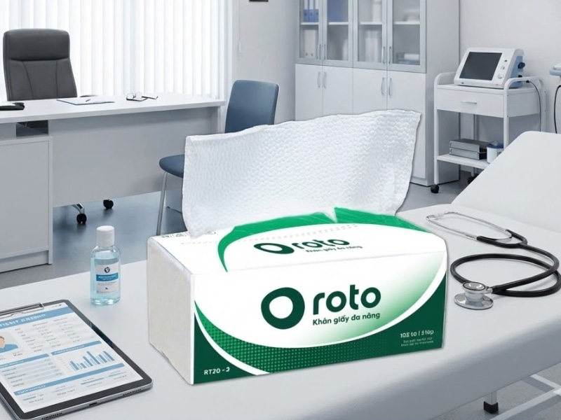 Khăn giấy y tế cuộn lớn cho bệnh viện tỉnh