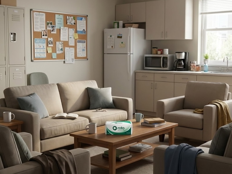 Khăn giấy y tế kháng khuẩn cho phòng khám