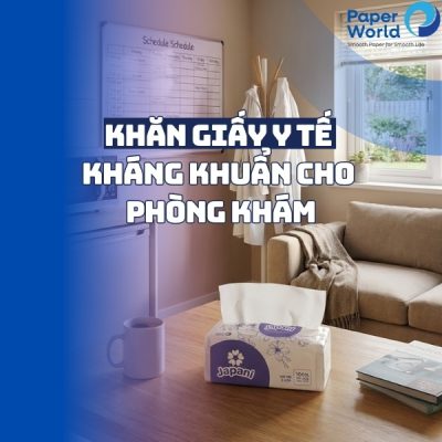 Khăn giấy y tế kháng khuẩn cho phòng khám