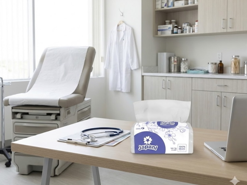 Khăn giấy y tế tiết kiệm chi phí cho bệnh viện