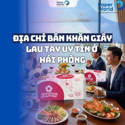 Địa chỉ bán khăn giấy lau tay uy tín ở Hải Phòng