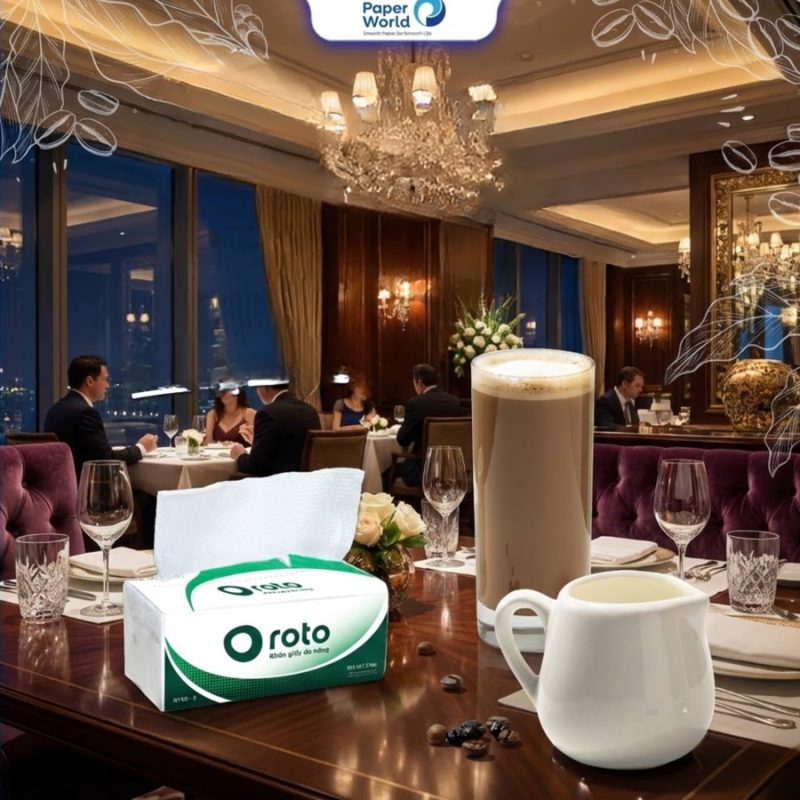 Khăn giấy lau tay cao cấp cho nhà hàng