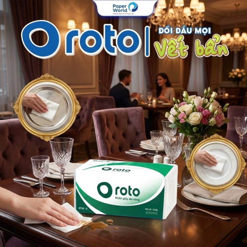 Khăn giấy lau tay cho nhà hàng mua ở đâu uy tín