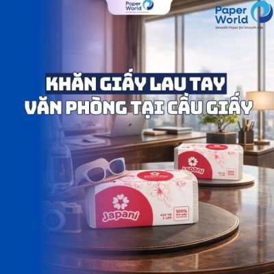 Khăn giấy lau tay cho văn phòng tại Cầu Giấy
