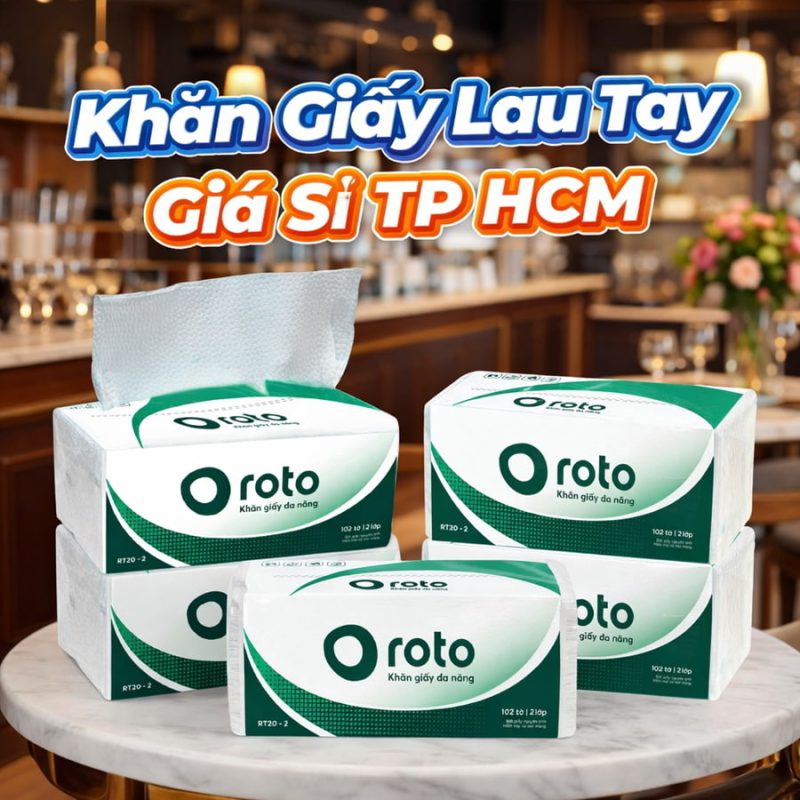 Khăn giấy lau tay giá sỉ TP HCM