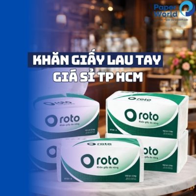 Khăn giấy lau tay giá sỉ TP HCM