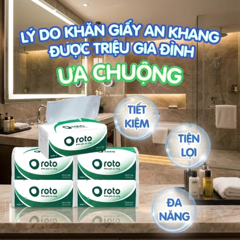 Khăn giấy lau tay khách sạn loại nào tốt nhất