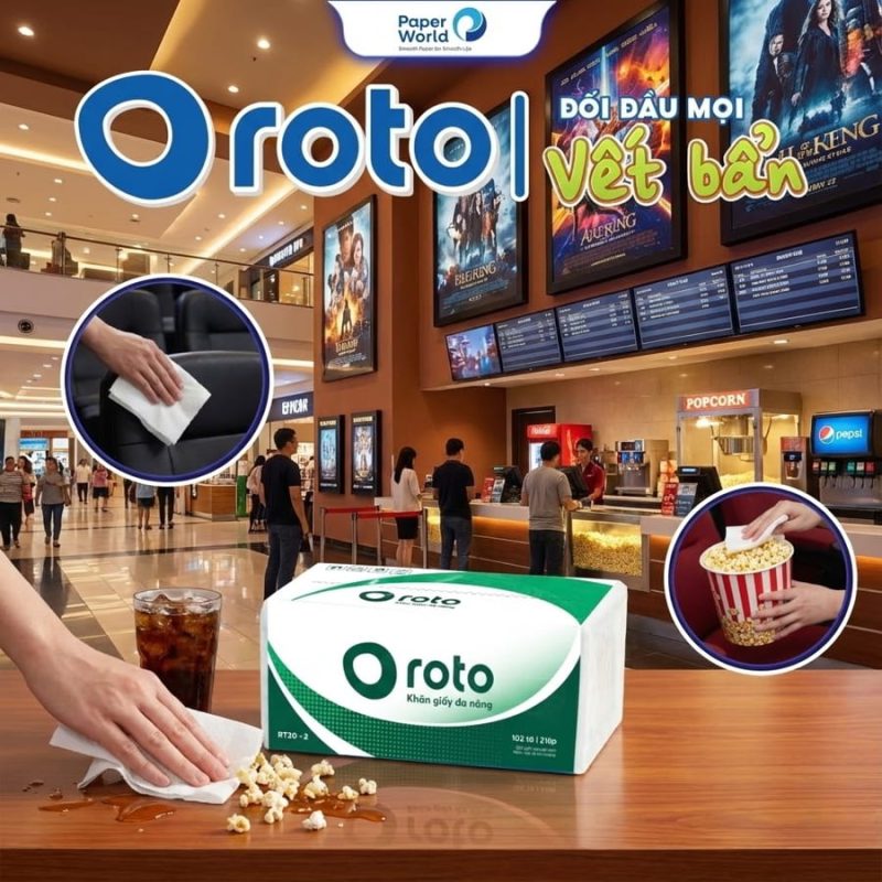 Khăn giấy lau tay nào tốt cho nhà vệ sinh trung tâm thương mại