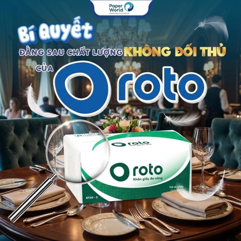 Khăn giấy lau tay tiện lợi cho nhà hàng cao cấp