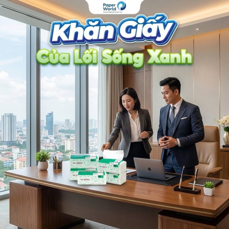 Mua khăn giấy lau tay có hóa đơn đỏ ở Hà Nội