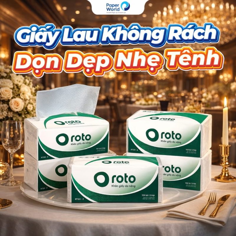 Mua khăn giấy lau tay giá rẻ quanh Hà Đông