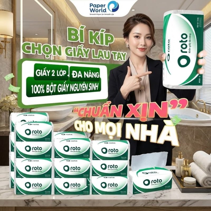 Nhà cung cấp khăn giấy lau tay cho khách sạn tại TP HCM