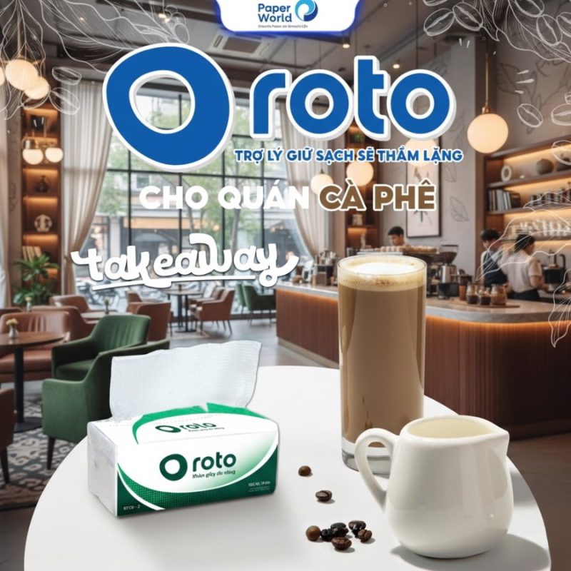 Nhà cung cấp khăn giấy lau tay cho quán cà phê Hà Nội