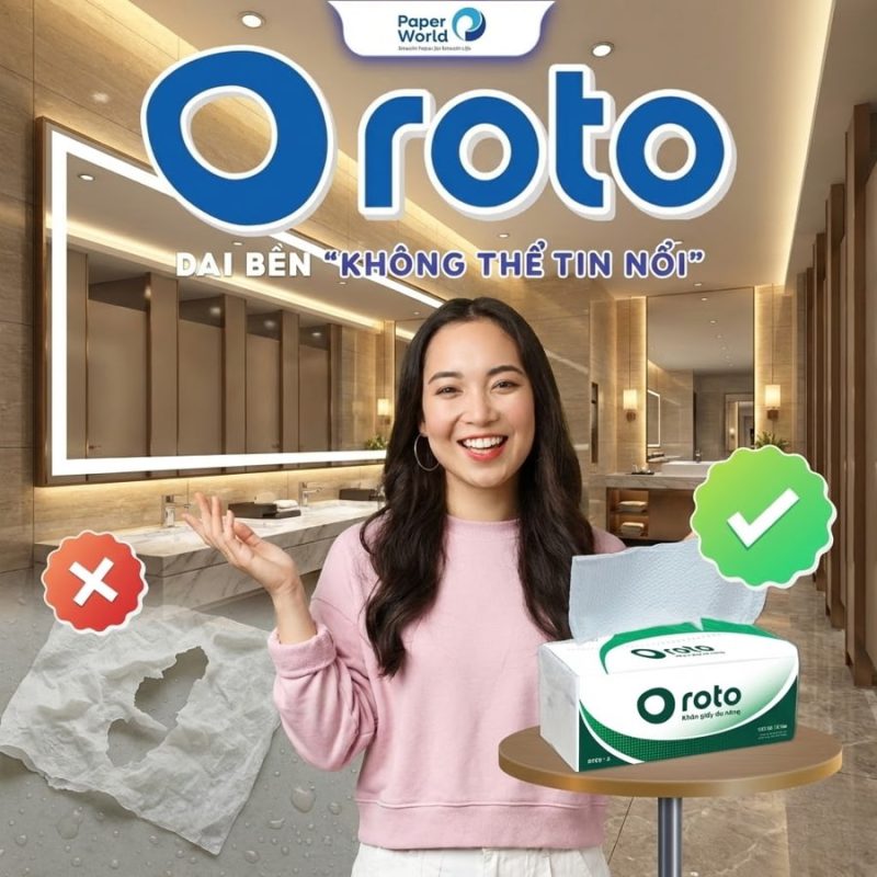 Nhà phân phối khăn giấy lau tay cho trung tâm thương mại tại Hà Nội