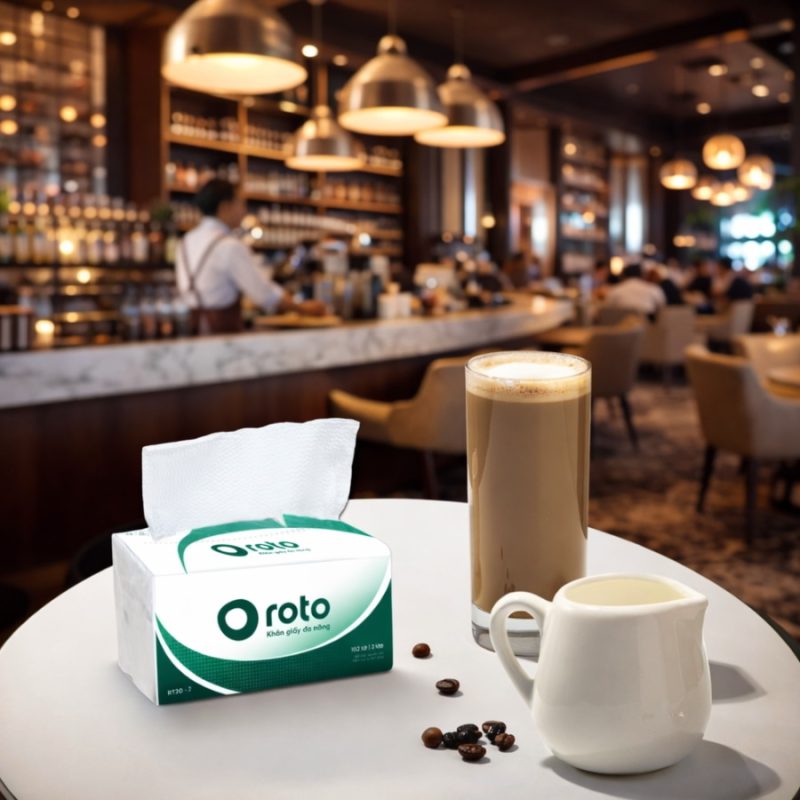 Quán cà phê nên dùng khăn giấy lau tay loại nào